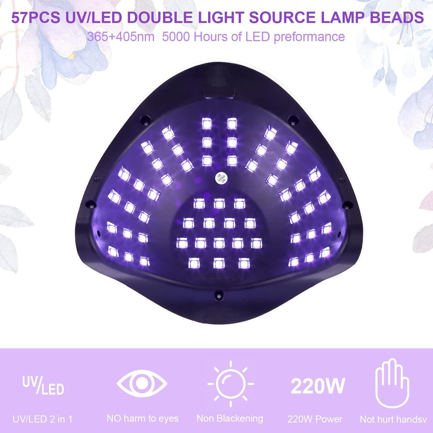 Zawaer LED UV Lampe für Gelnägel