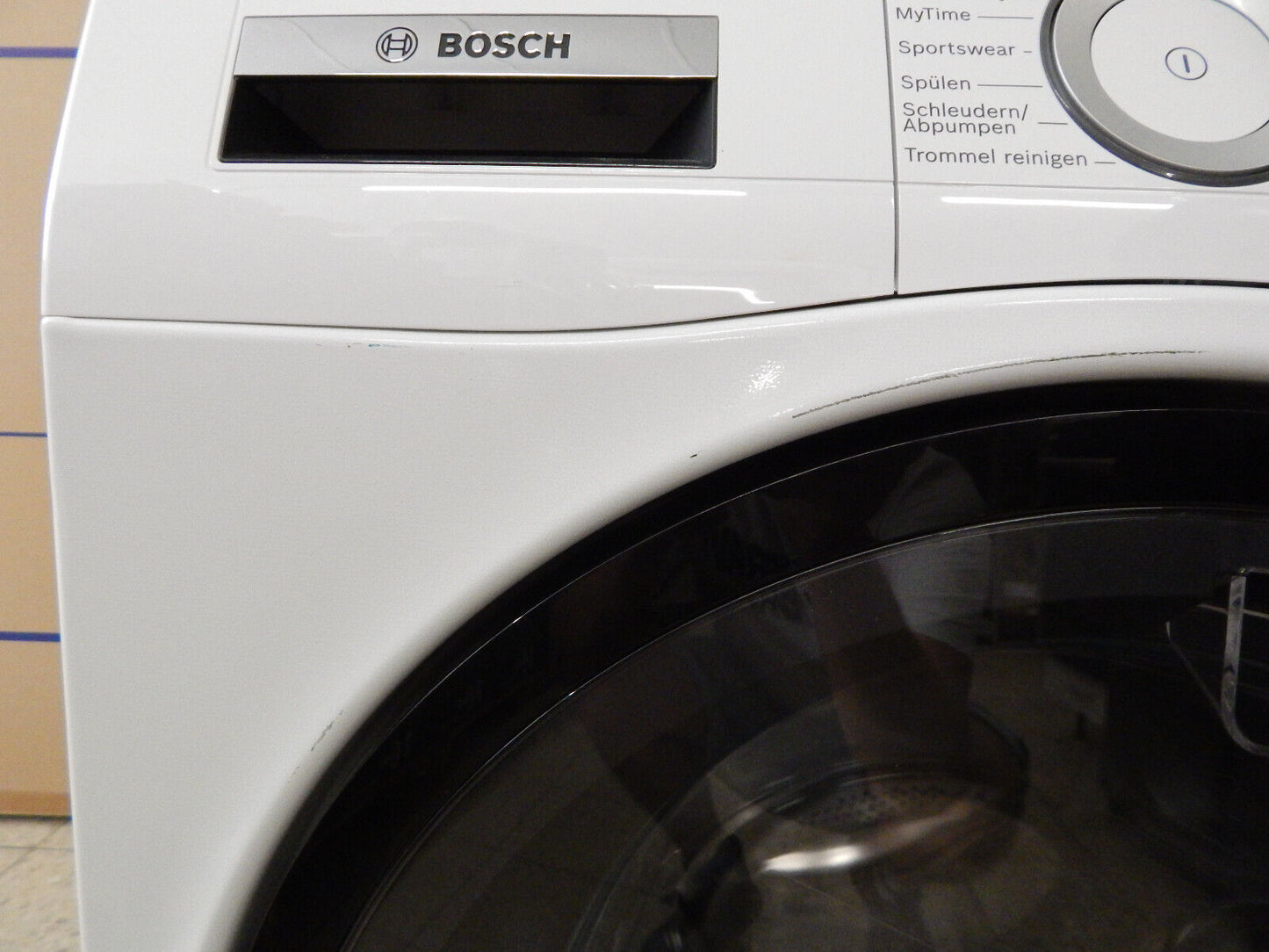 BOSCH Serie 8 Waschtrockner WDU28513, 10 kg, 6 kg, 1400 U/min Waschmaschine Weiß