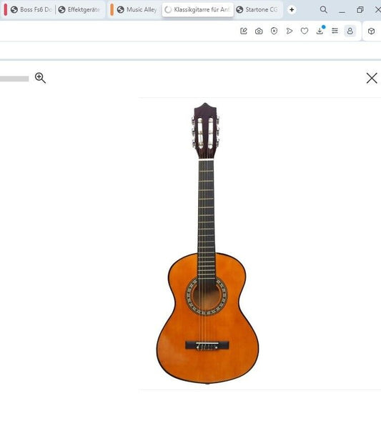 Music Alley Klassische 34-Zoll Junior-akustikgitarre für Kinder