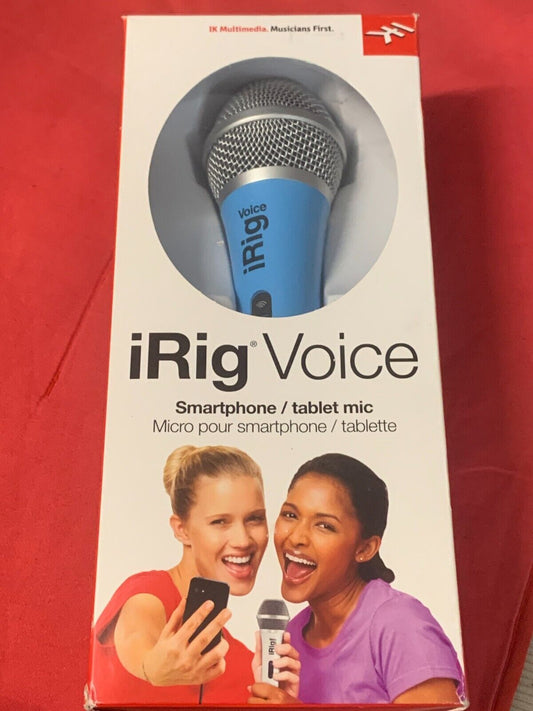 iRig Voice Mikrofon für iOS/Android blau