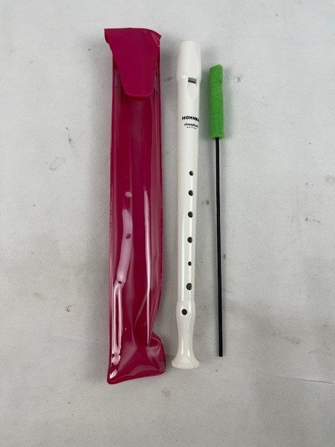 Flute Master Flöte in Weiß Sopranblockflöte