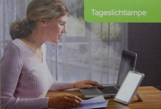 Orbisana Tageslichtlampe 15.000 LUX, Timer, 5-fach Dimmbar in Weiß
