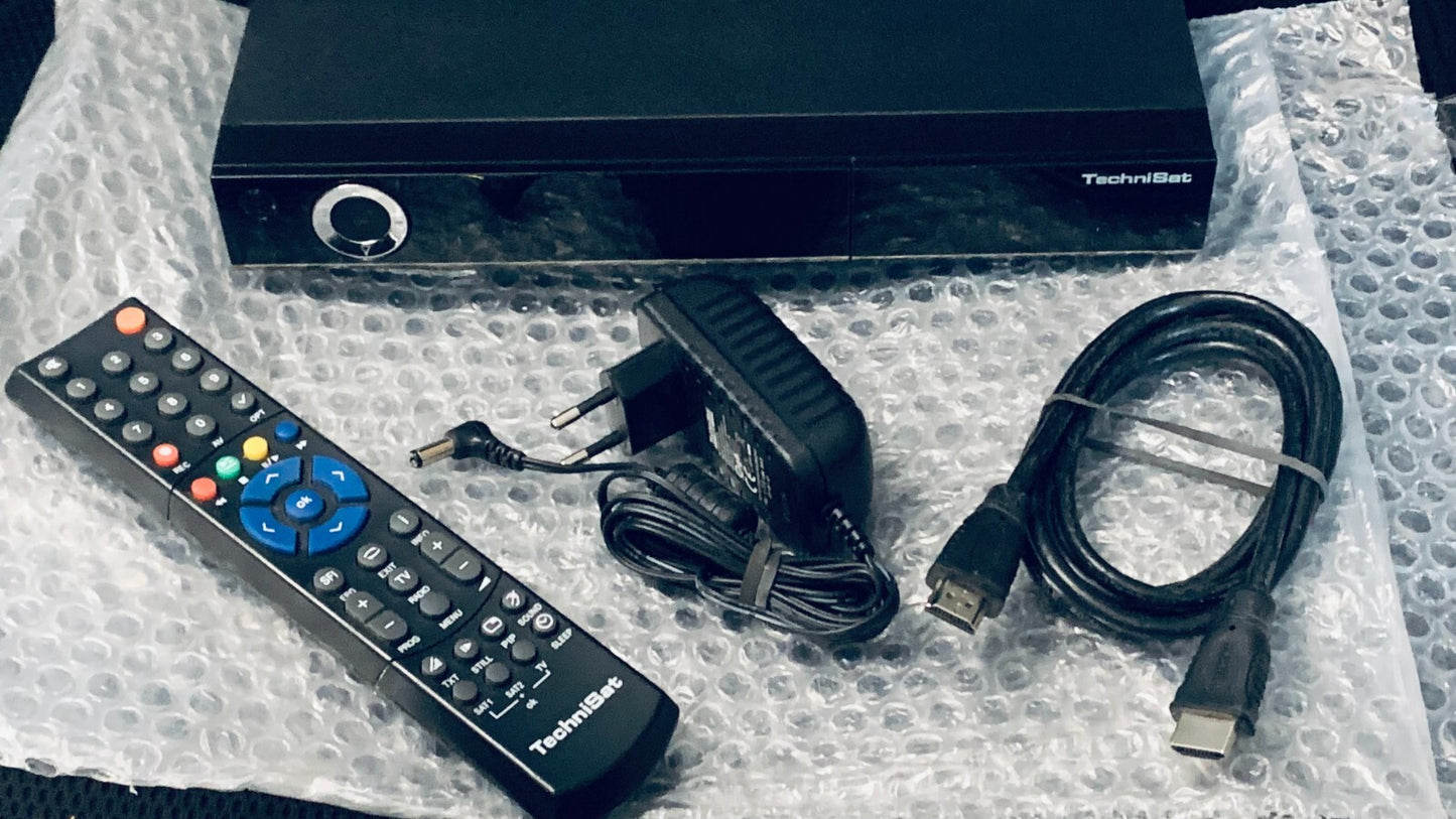 TechniSat TechniStar K1 schwarz Receiver +  Fernbedienung