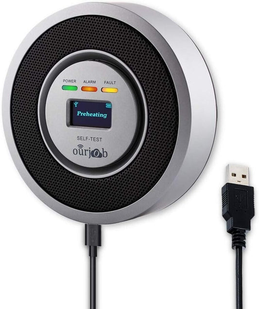 Erdgasdetektor LCD-Display Sensor Sniffe