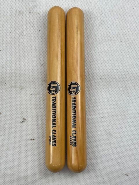 Claves Latin Percussion LP262R Traditional Clave Exotic Wood Klanghölzer Klangho