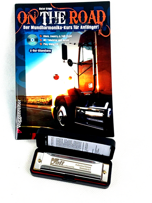 Mundharmonika & On The Road (Buch mit CD)