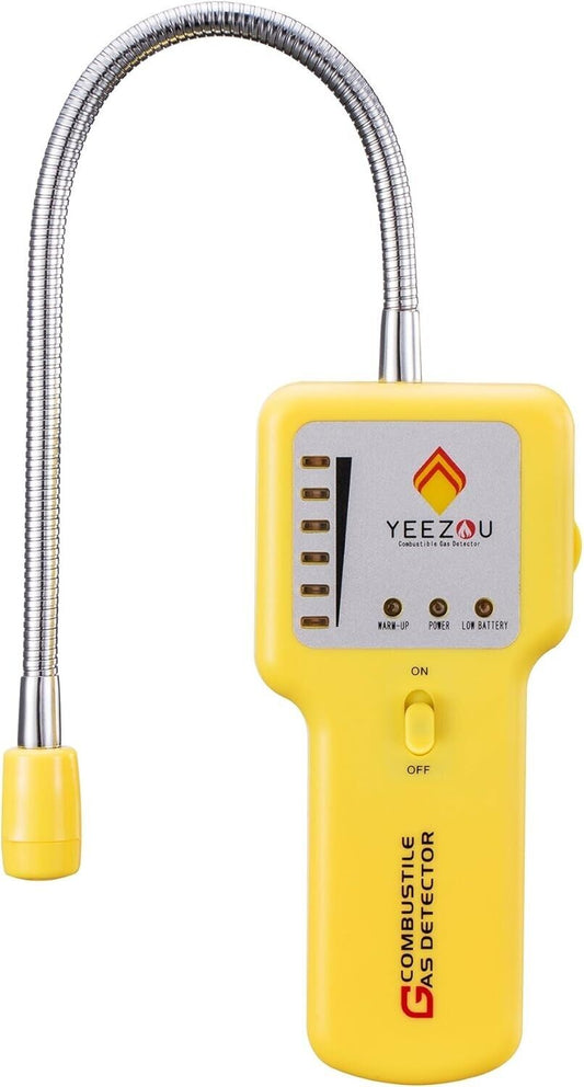 Natural Techamor Y201 – Methan-Propangas-Leck-Detektor mit akustischem Lichtalar