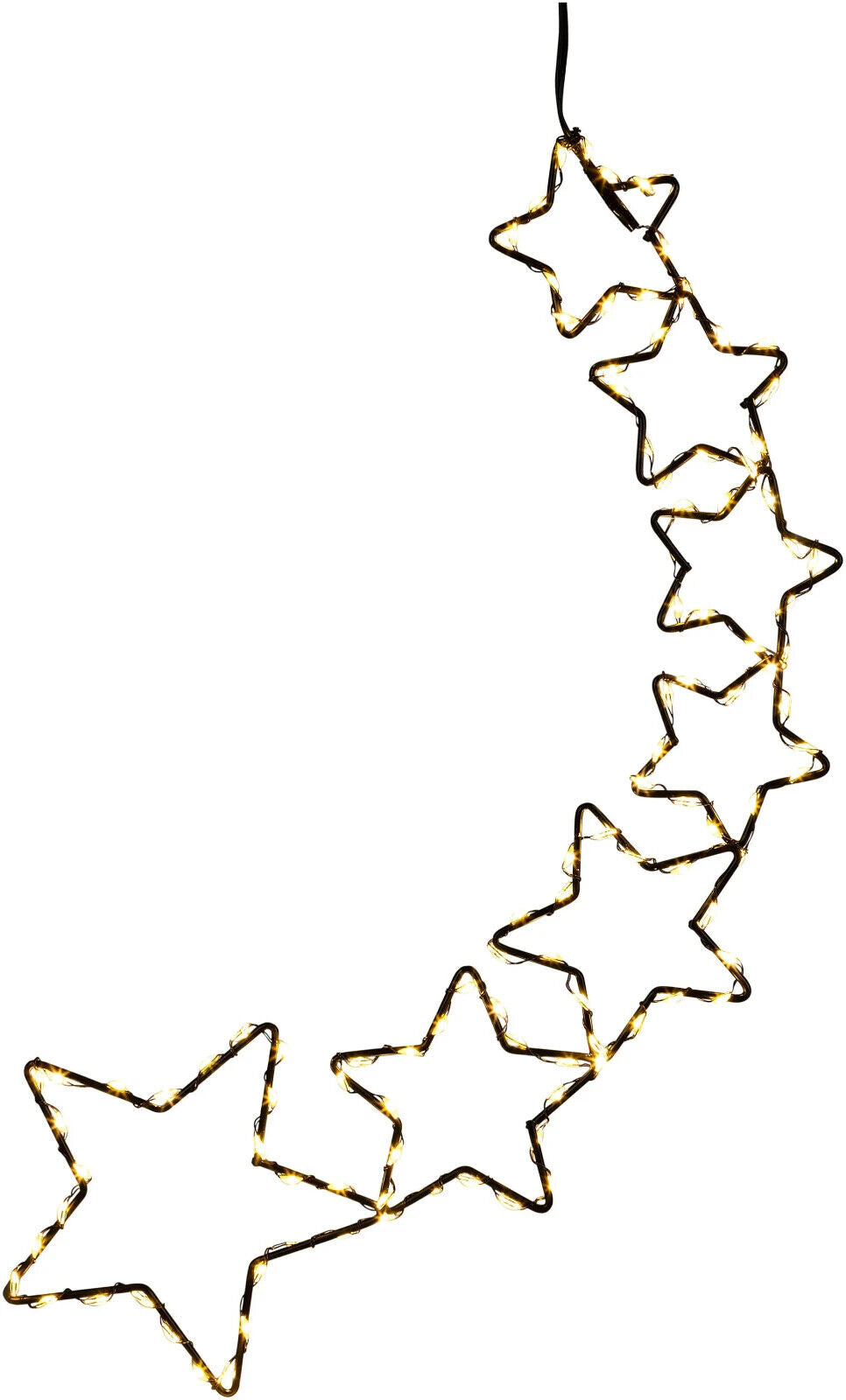 LED Hängedeko Stars 110 LEDs Weihnachten Deko Advent LED Dekoration