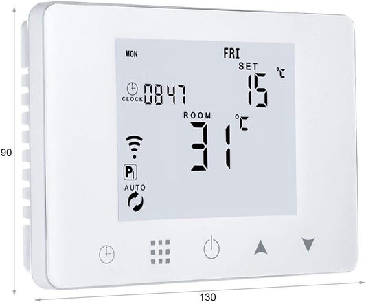 LEDLUX LL0253 Wifi-Boiler Thermostat italienischer Einbaukasten 503 Amazon Alexa