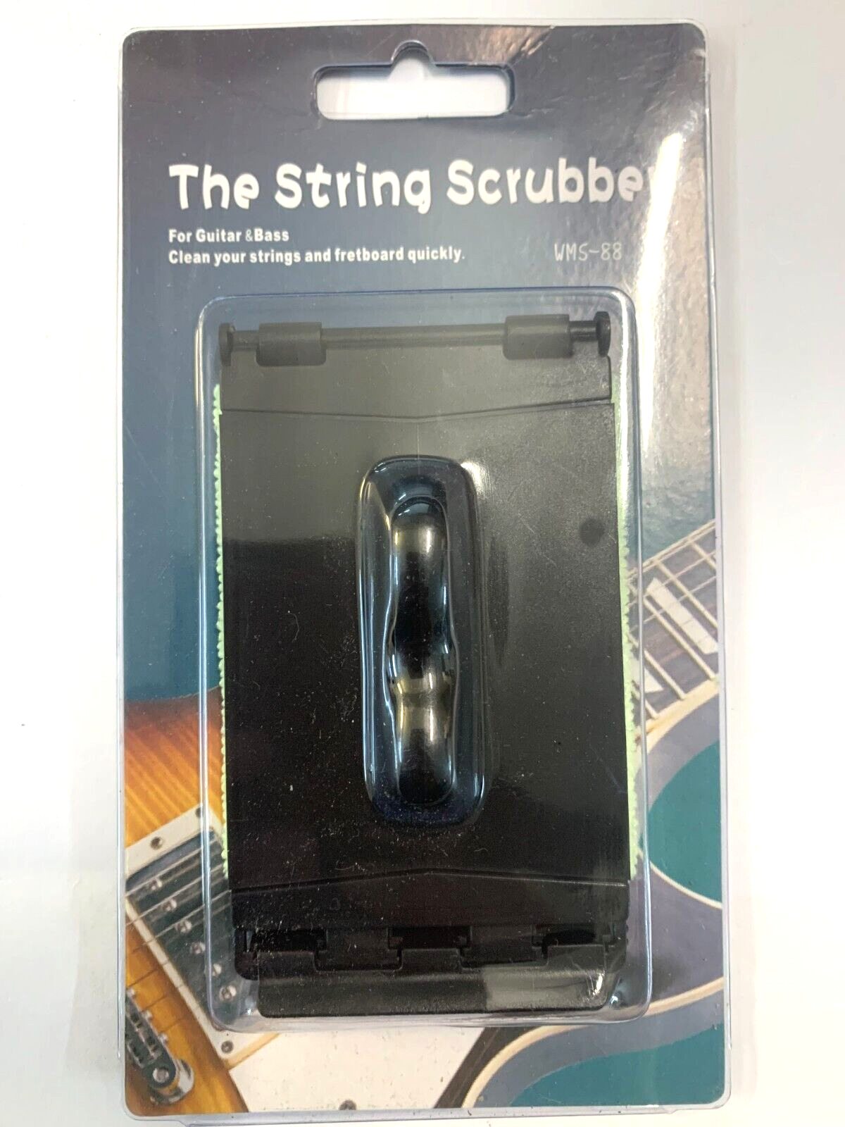 Saitenreiniger Gitarren, Gitarren Saite und Griffbrett Reiniger, String Scrubber