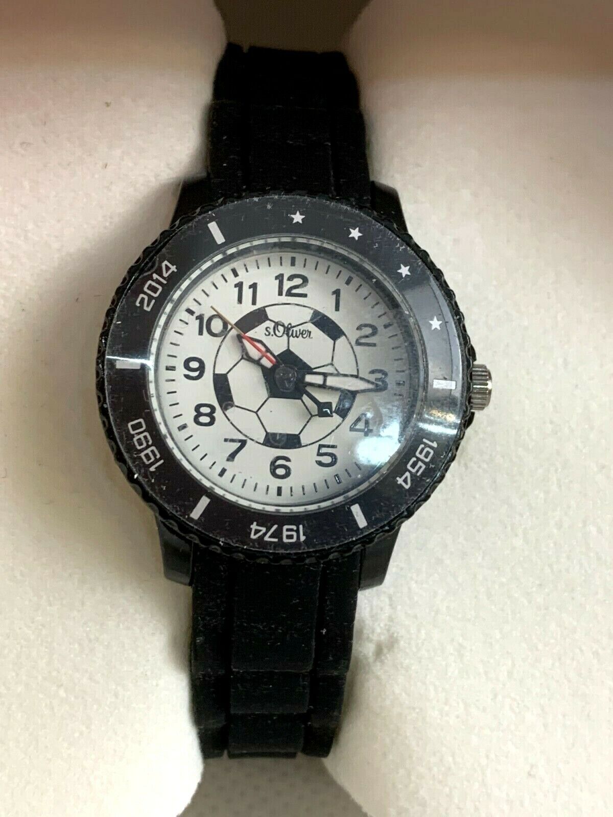 s.Oliver Silikonband schwarz SO-3525-PQ