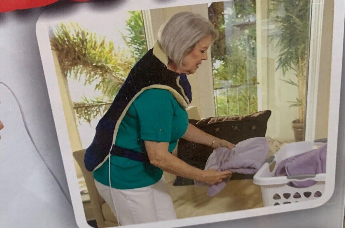 Backnetix Wrap Thermal Heiz- und Massagedecke, Heizkissen, Wärmekissen, Wärmede