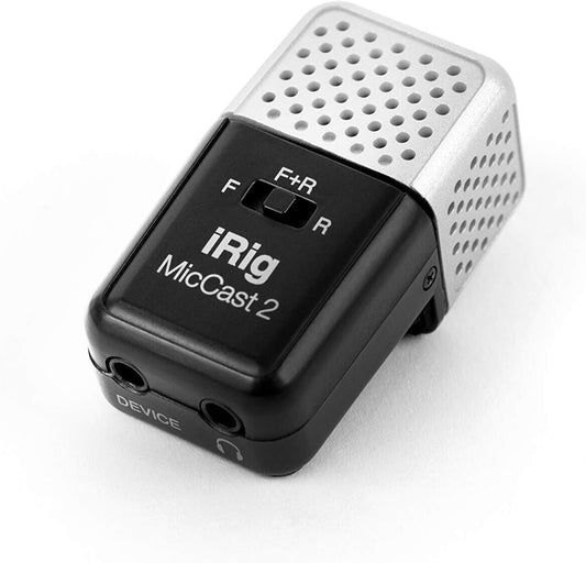 IK Multimedia iRig Mic Cast 2 Ansteck Handymikrofon kabelgebunden AKZEPTABEL