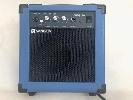 Gitarrenverstärker 10 Watt E-Gitarrenverstärker Tragbar Eingebauter 5,5 Zoll Lau
