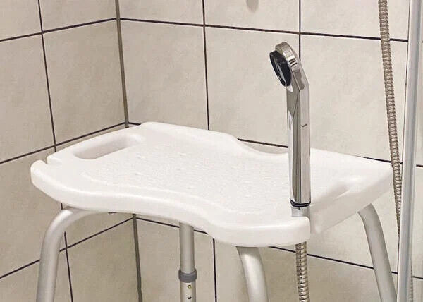 Duschhocker Duschstuhl Wandduschsitz Dusch- & Badehocker mit Brause-Halterung