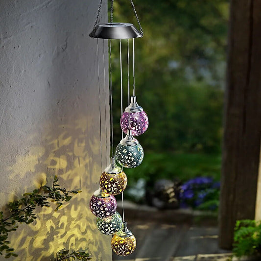 Solar-Hängedeko Firenze Schicke Stimmungsbeleuchtung für Garten, Terrasase
