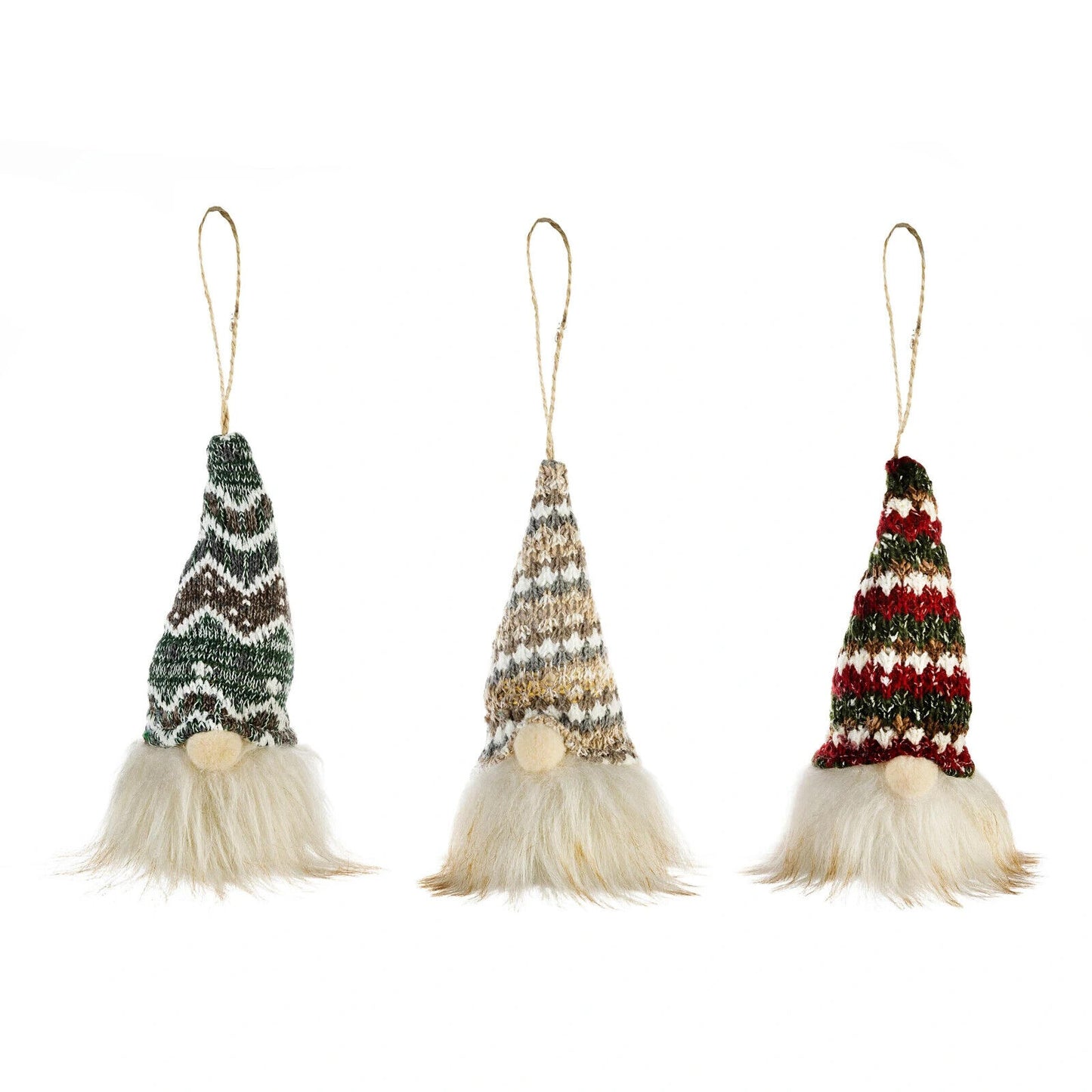 LED-Dekofiguren Wichtel "Rango, Runi & Ragnar" 3er-Set Advent Weihnachts Deko
