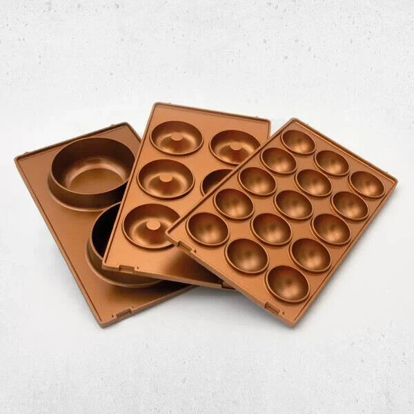 Livington FlipSwitch Back-Einsatzplatten Cakepop Donut Mini-Küchlein