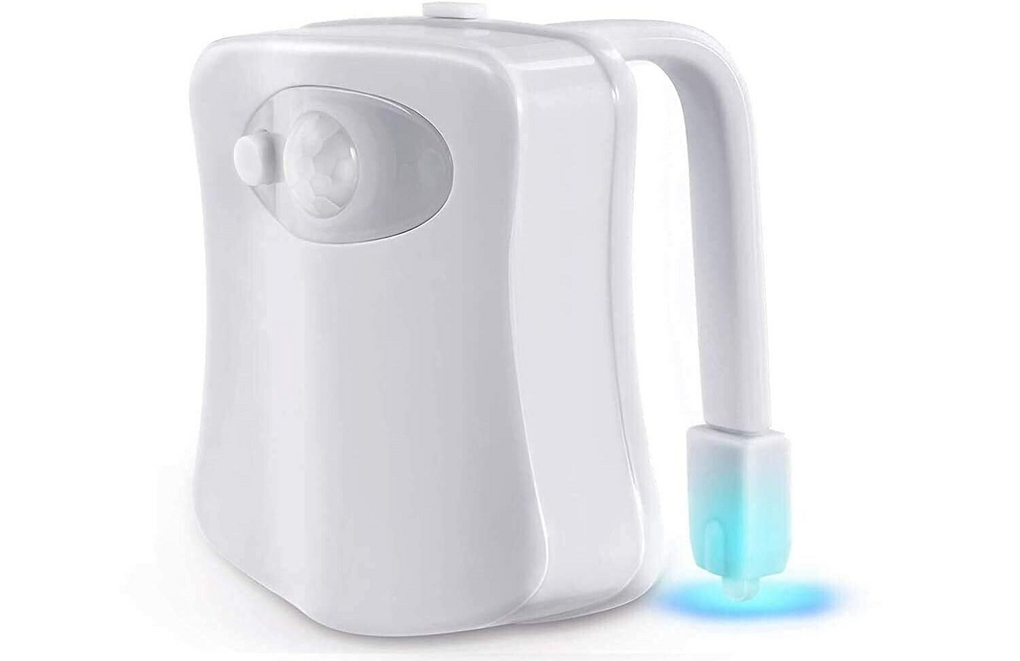 WC LED Licht Toiletten Nachtlicht Batterie Ladung mit Bewegungsmelder Badezimmer