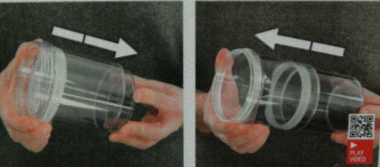 InnovaGoods Hermetische Anpassbare Plastikbehälter (3er Pack)