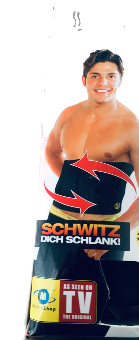 Hot Belt Bauchweg-Gürtel für Sie und Er  Größe L Schwarz
