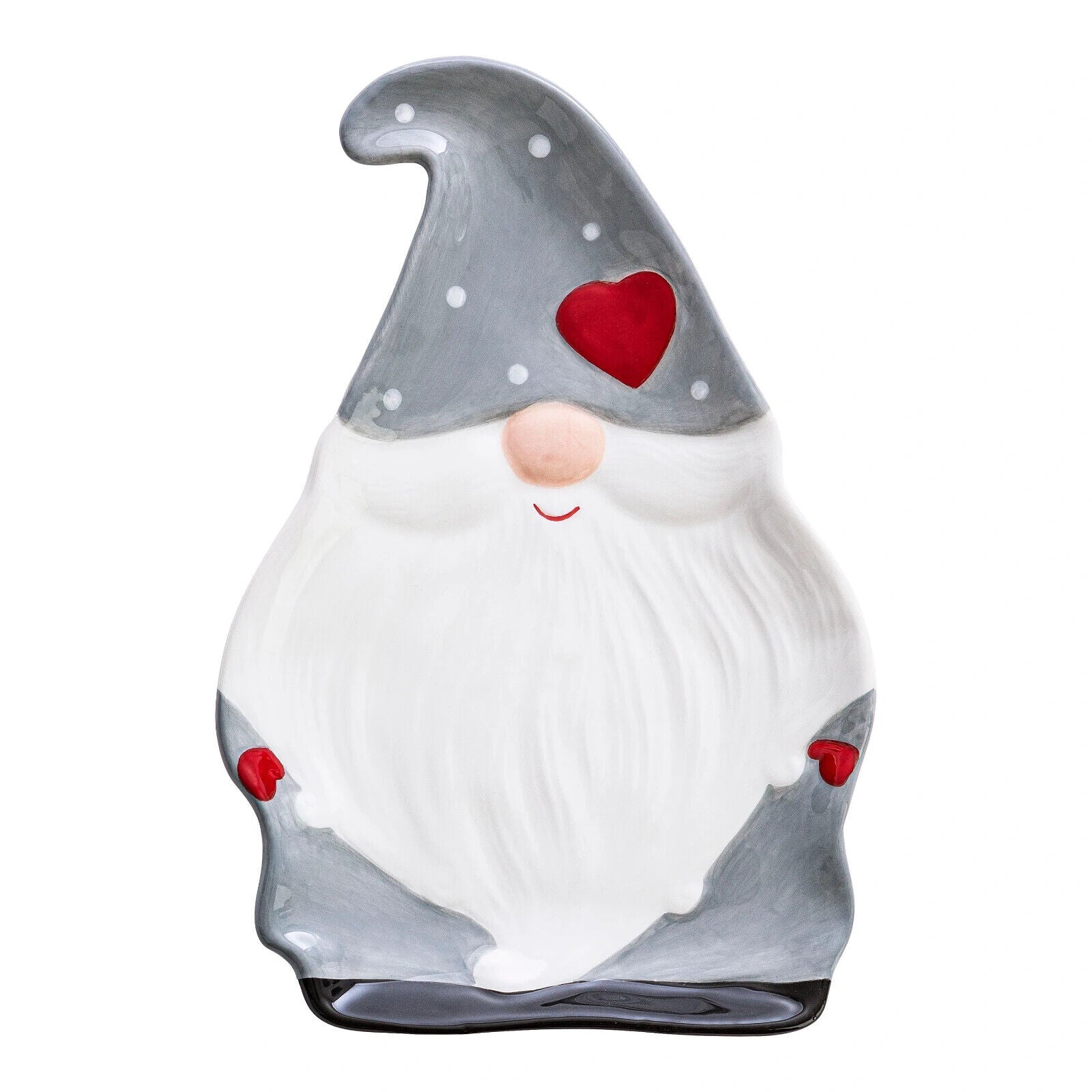 Servierplatte Wichtel Winter Weihnachten Advent Servieren Dekoration Keramik