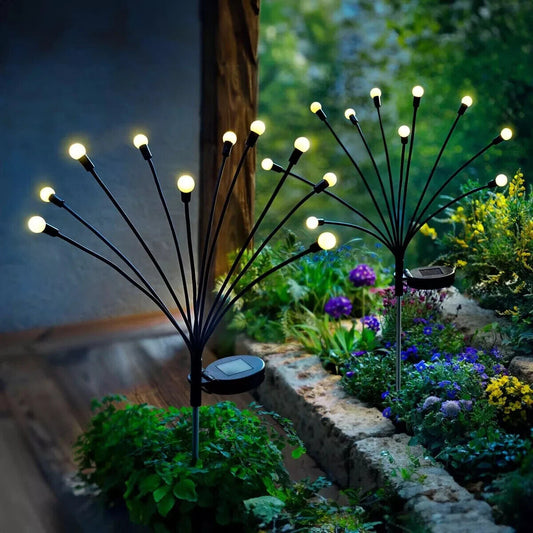 Solar-Gartenstecker "Fireflies" 2er-Set für den Garten Solar LED Deko Dekoration