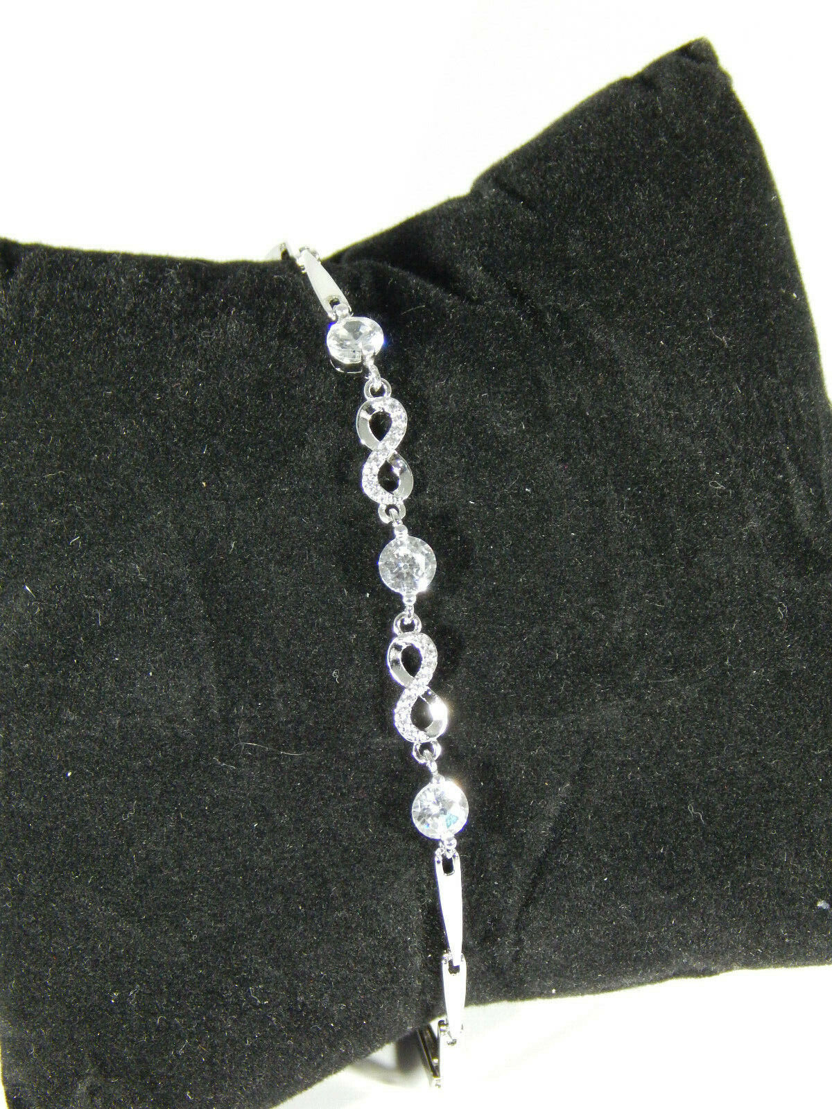 Silberarmband Sterlingsilber 925 Frauenarmband Damen Tennisarmband 20cm Silber