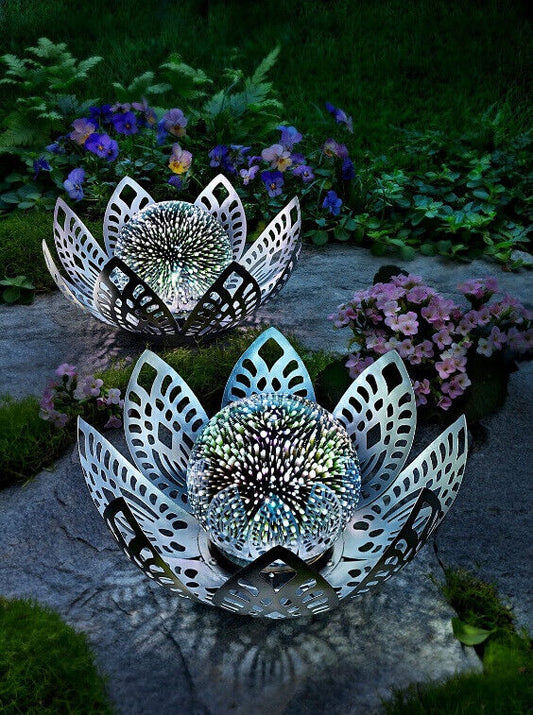 LED-Kugelleuchten "Bloom" mit 3D-Lichteffekt, 2er-Set Deko Wohnungs Dekoration