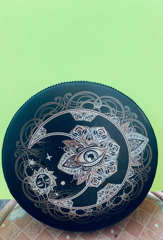Shamanische Trommel, Shaman Drum, Handgefertigte Rahmentrommel, Sibiris