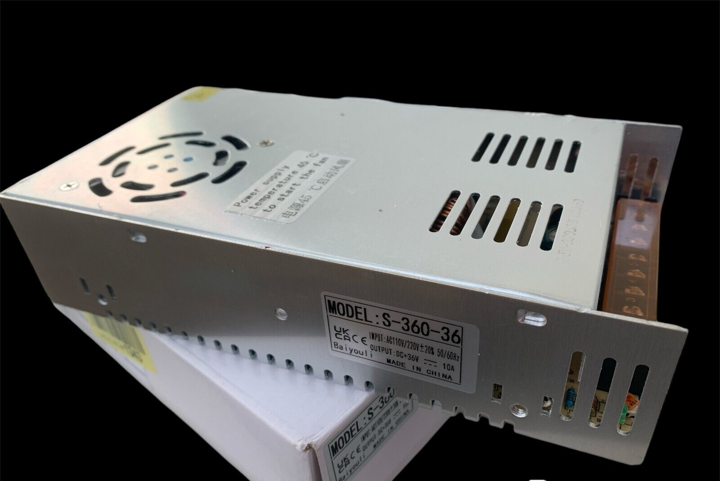 Netzteiltreiber Metall für die industrielle Automatisierung(S-360-36 (36V/10A/36