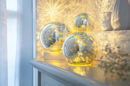 LED-Stimmungsleuchten "Sparkle", 3er-Set Dekoration Wohnungsdeko LED Licht