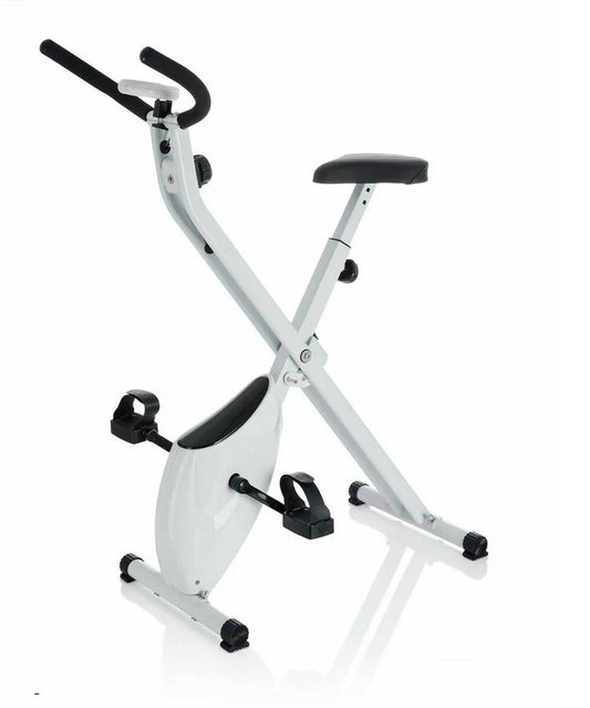 Heimtrainer Fahrrad GO Trimmrad Fitnessrad Bike Fitnessbike Klappbar