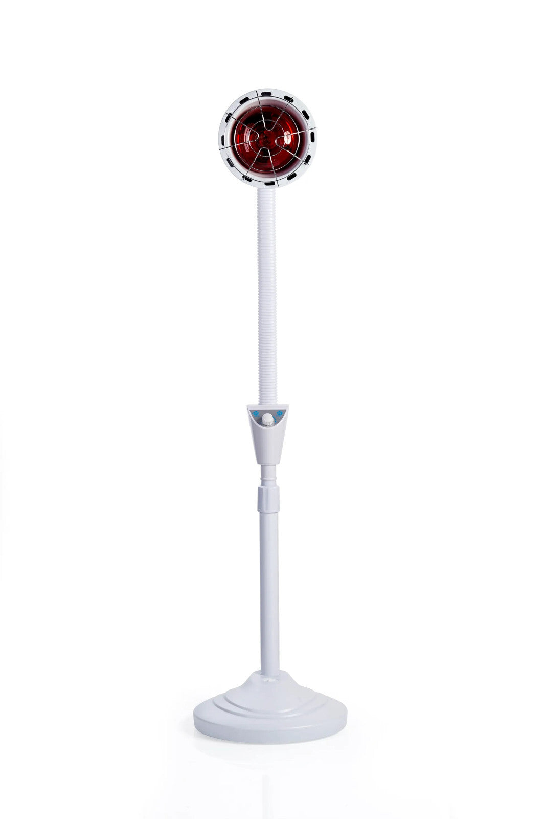 Orbisana Infrarotlampe mit Standfuß 152cm hoch in Weiß