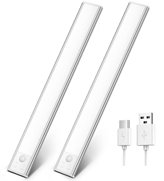Schranklampe, wiederaufladbare LED-Beleuchtung für Innenschränke, kabellose, dim
