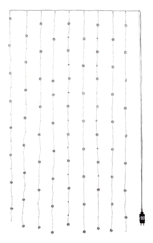 LED-Vorhang "Sterne", 80x160cm