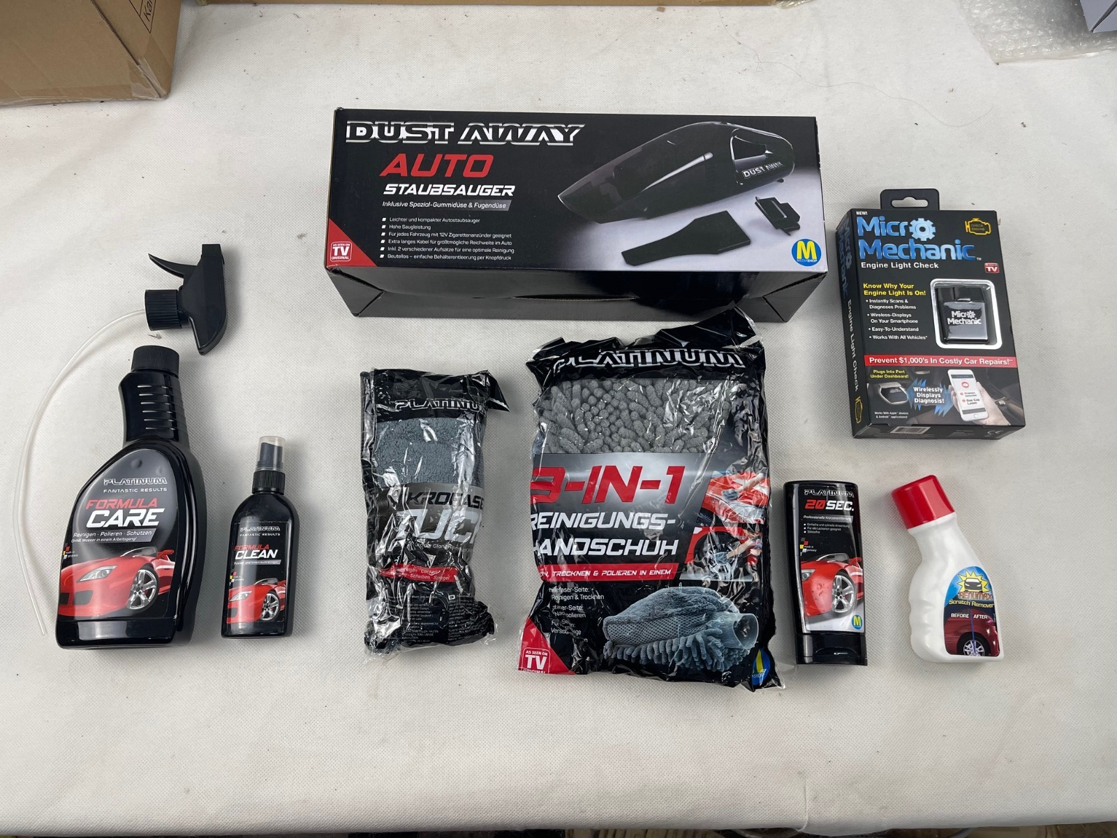 Auto aufbereitungs set (8 tlg.)