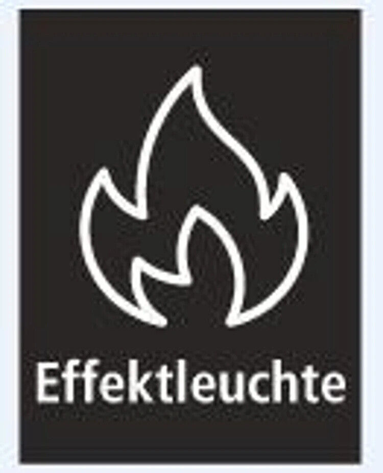 LED-Gartenstecker "Flame Silber" 2er-Set LED Beleuchtung Deko Gartendekoration