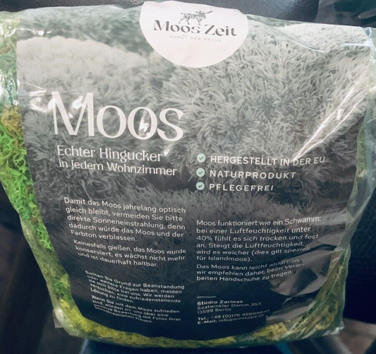 MoosZeit Kugelmoos Ballenmoos Natur Moos