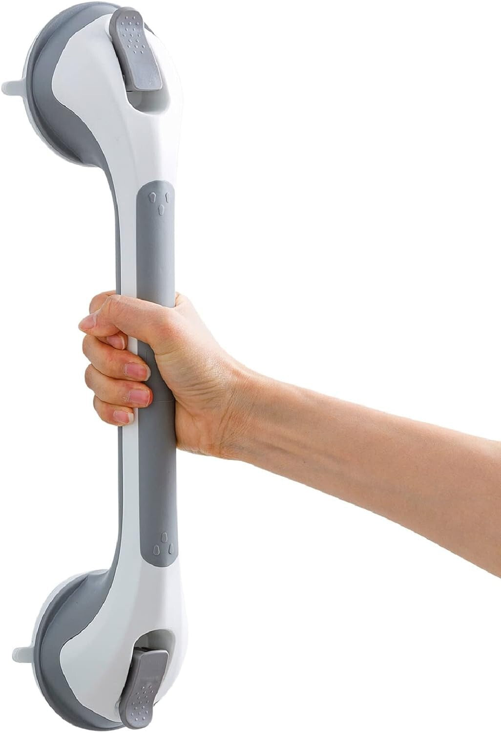 Haltegriffe für Senioren 43 cm, Duschhaltegriff, ohne Bohren, max. 109 kg, abneh