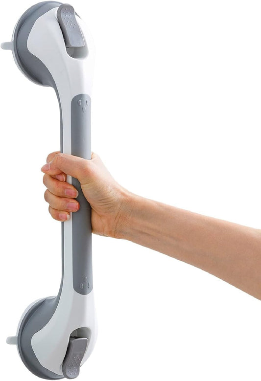 Haltegriffe für Senioren 43 cm, Duschhaltegriff, ohne Bohren, max. 109 kg, abneh