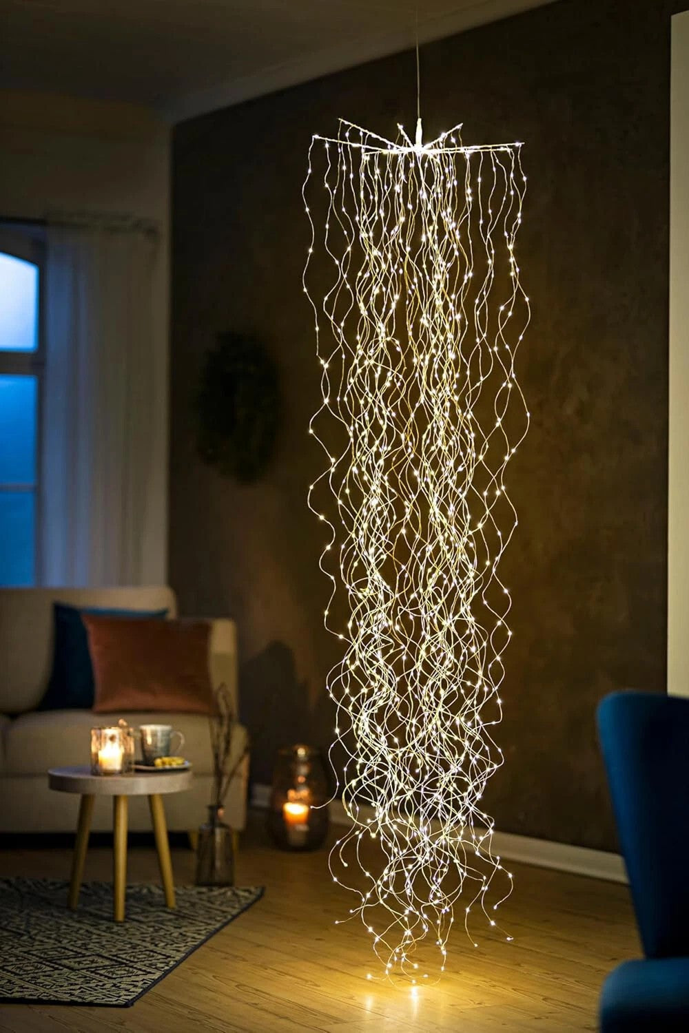 LED-Lichterbündel "Lucia" 1152 LEDs LED Deko Wohnungsdeko Gartendeko Beleuchtung