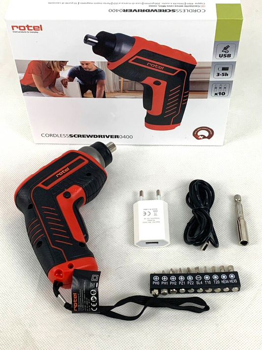Rotel Mini-Akkuschrauber Cordless Powerdrill 0400