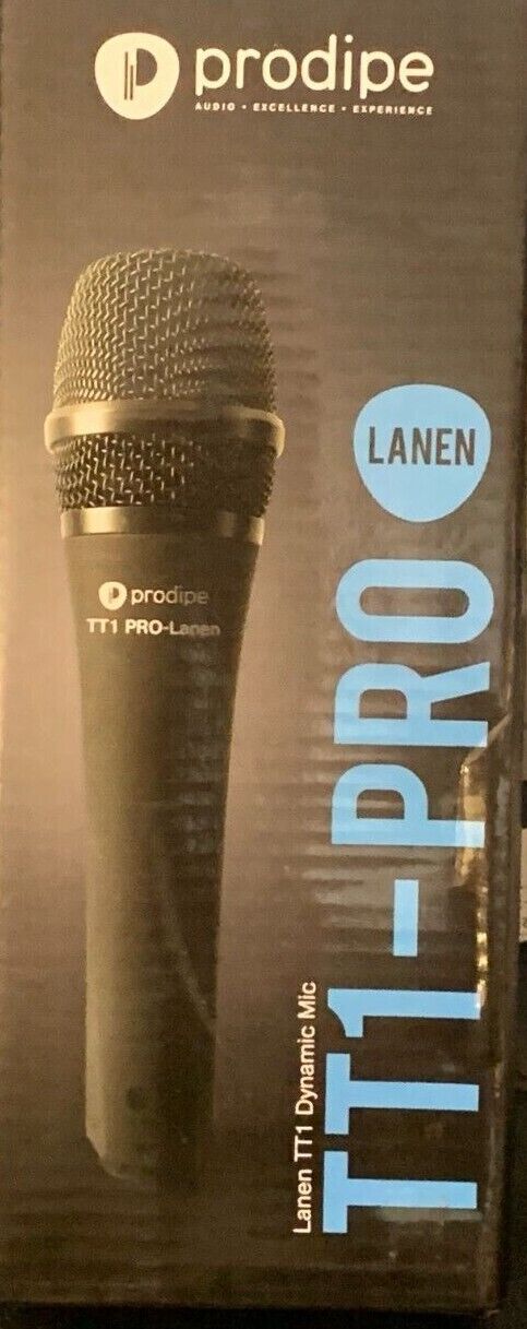 Prodipe TT1 Pro Dynamisches Mikrofon, Schwarz