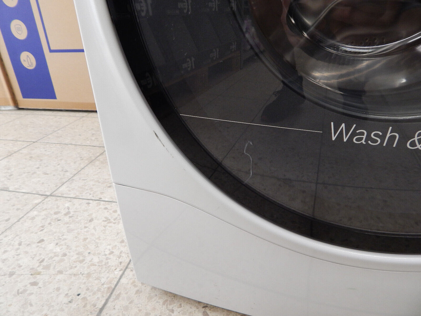 BOSCH Serie 8 Waschtrockner WDU28513, 10 kg, 6 kg, 1400 U/min Waschmaschine Weiß