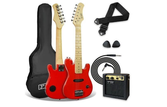 Kinder in 1/4-Größe, Junior-Gitarre für Anfänger – mit 6 Monate KOSTENLOSEM Unte