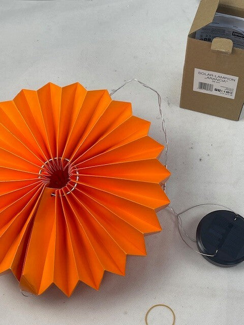 Solar-Lampion "Arancia" 33cm