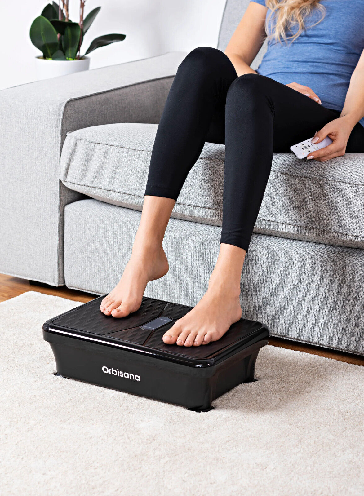Orbisana VIP 350 Vibrationstrainer mit EMS Fitnessgerät Heimtrainer Sport Gerät