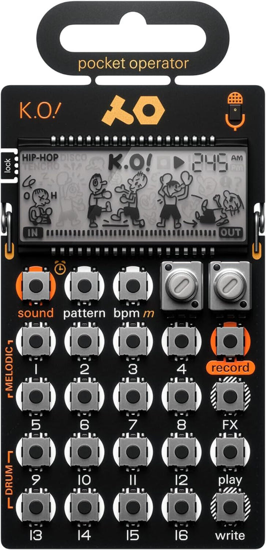 Teenage Engineering PO-33 KO Pocket Operator - Mini Sampler
