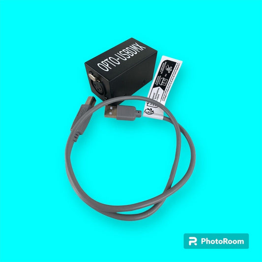 OPTO-USBDMX Bediengeräte verkabeltes Lichtmixer USB Anschluss Schwarz AKZEPTABEL